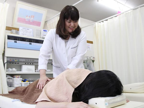 お一人おひとりに合わせた丁寧な施術